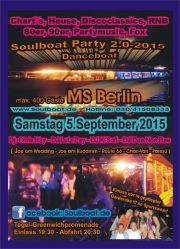 Tickets für Soulboat Party 2.0-2015 Superfühkauf am 05.09.2015 - Karten kaufen
